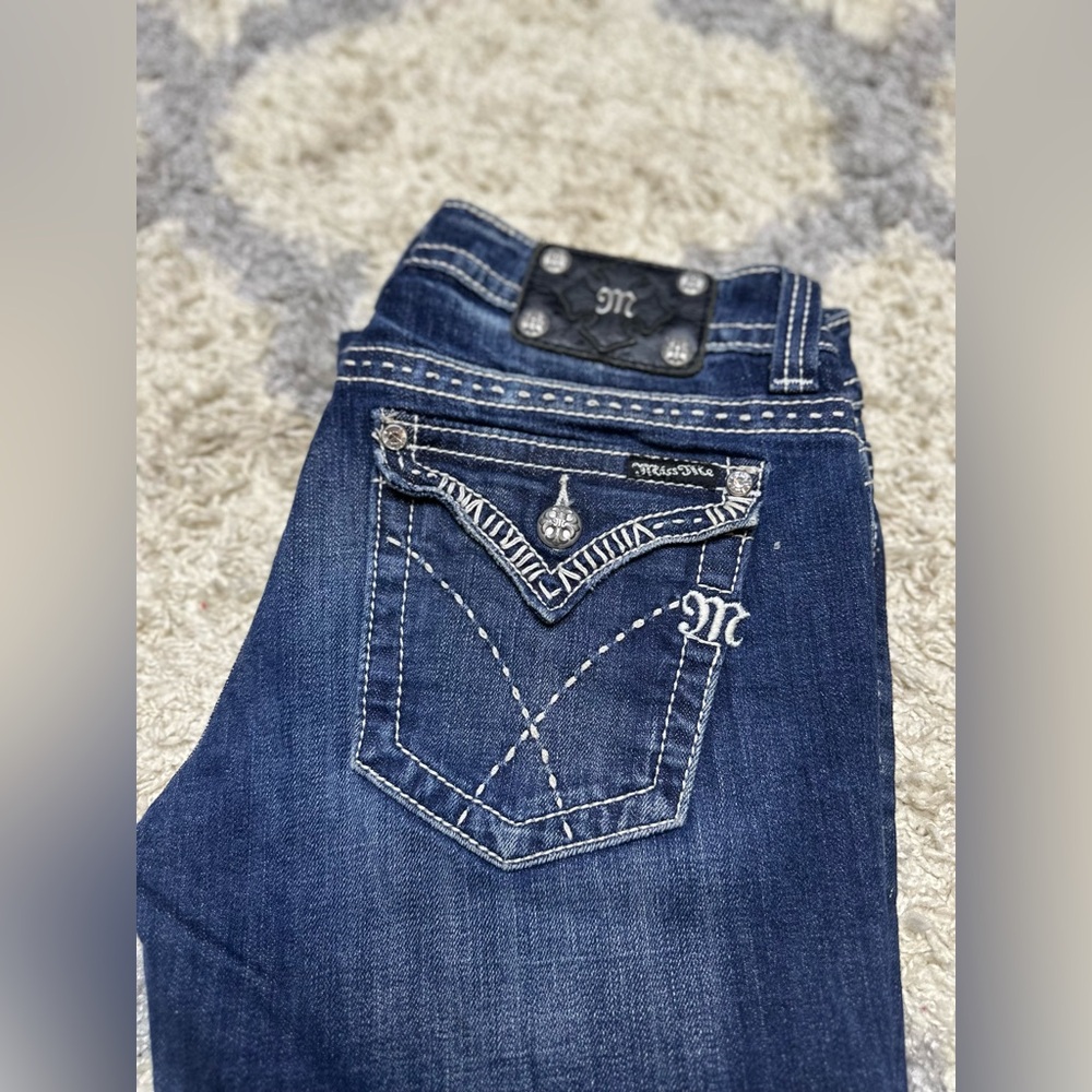 Miss Me Women's Dark Blue Boot Cut Jeans